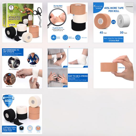 ATHLETIC SPORTS TAPE product potography china